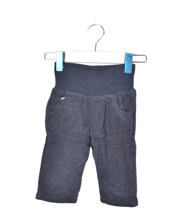 A Black Casual Pants from Steiff in size 0-3M for boy. (Front View)