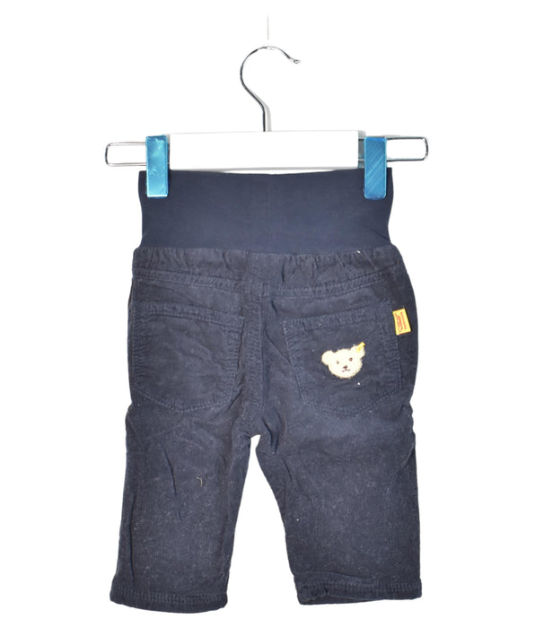 A Black Casual Pants from Steiff in size 0-3M for boy. (Back View)