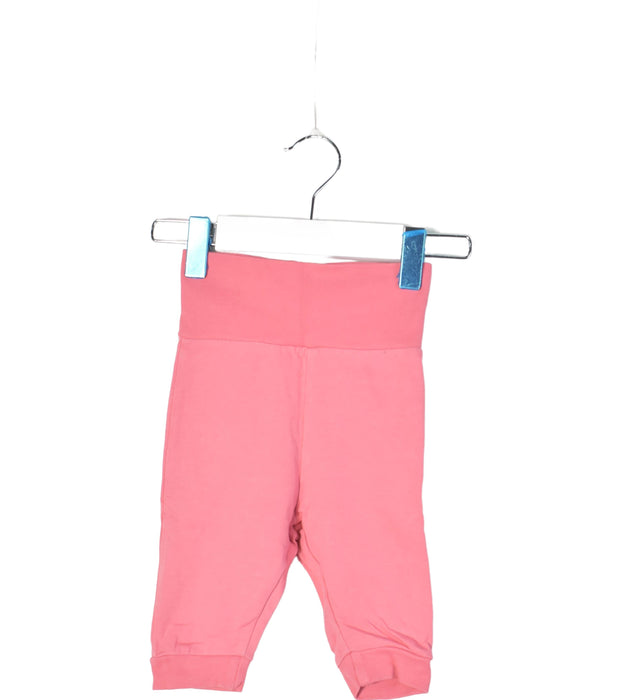 A Pink Sweatpants from Steiff in size 0-3M for girl. (Front View)