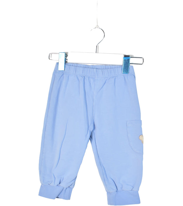 A Blue Sweatpants from Steiff in size 6-12M for boy. (Front View)
