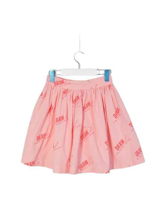 A Pink Mid Skirts from Beau Loves in size 7Y for girl. (Back View)