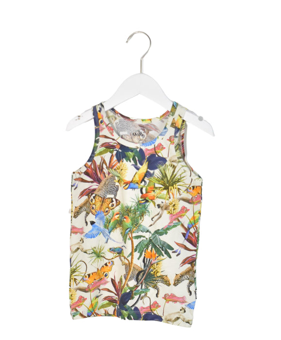 A Multicolour Sleeveless Tops from Molo in size 8Y for girl. (Front View)