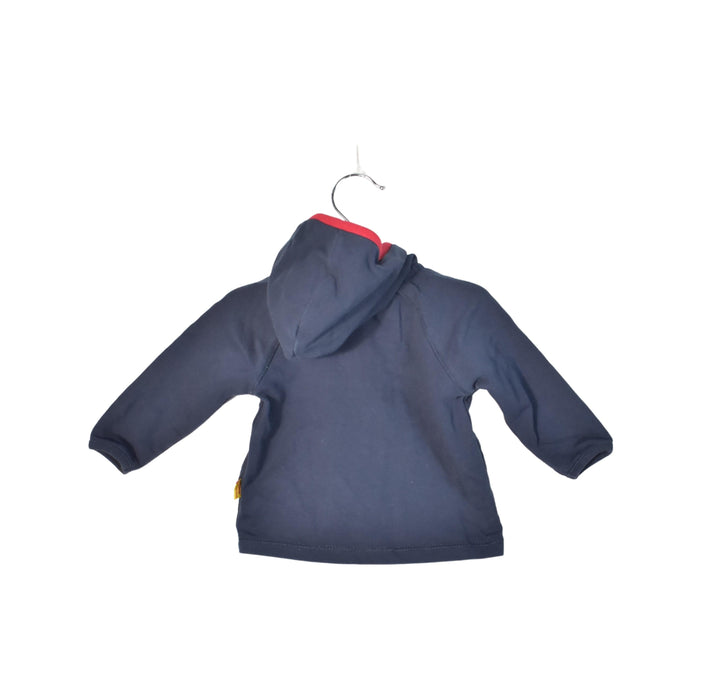 A Black Lightweight Jackets from Steiff in size 0-3M for neutral. (Back View)