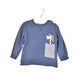 A Navy Long Sleeve Tops from Sigikid in size 6-12M for neutral. (Front View)