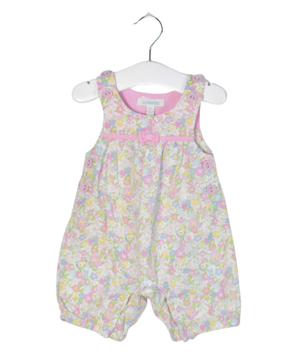 A Multicolour Rompers from Jojo Maman Bébé in size 0-3M for girl. (Front View)
