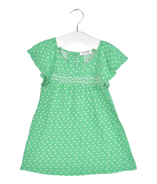 A Green Short Sleeve Dresses from Country Road in size 12-18M for girl. (Front View)