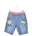 A Blue Shorts from Why and 1/2 in size 13Y for boy. (Front View)