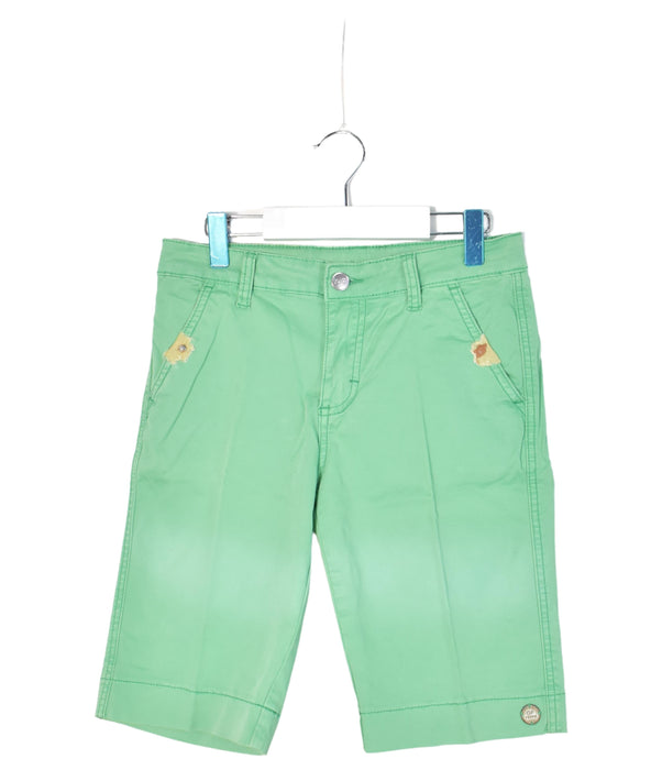 A Green Shorts from GF Ferre in size 10Y for boy. (Front View)