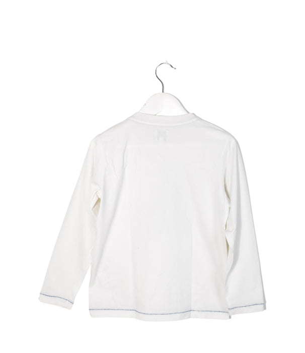 A White Long Sleeve Tops from Armani in size 7Y for neutral. (Back View)
