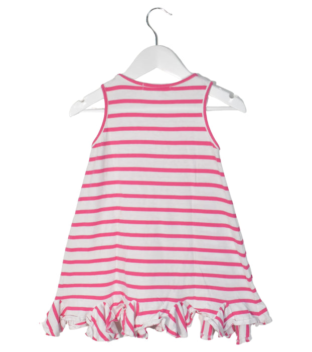 A Pink Sleeveless Dresses from Weekend à la mer in size 4T for girl. (Back View)