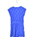 A Blue Short Sleeve Dresses from Crewcuts in size 7Y for girl. (Back View)