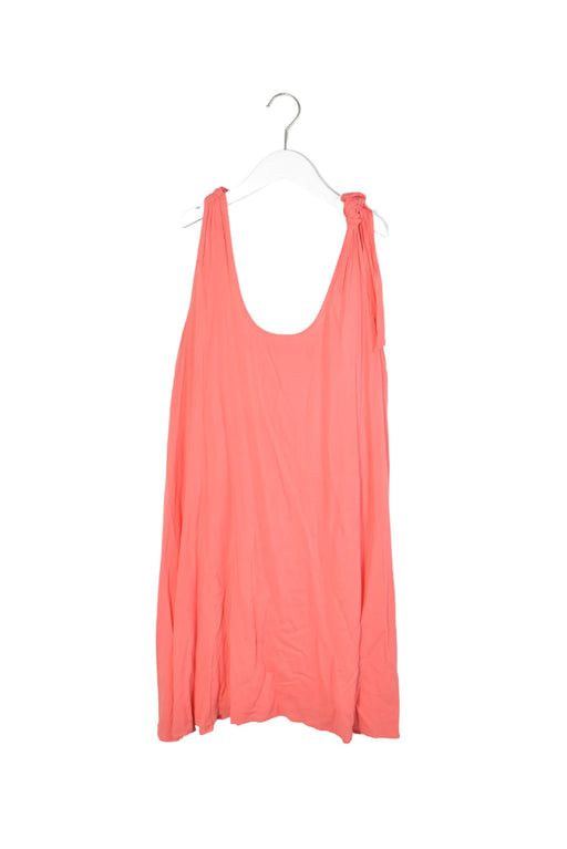 A Pink Sleeveless Dresses from Hatch in size XS for maternity. (Front View)