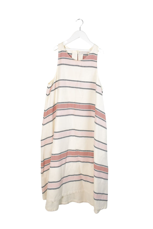 A Beige Sleeveless Dresses from Hatch in size XS for maternity. (Front View)
