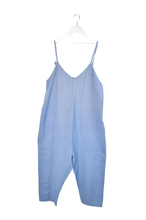 A Blue Sleeveless Jumpsuits from Hatch in size M for maternity. (Front View)