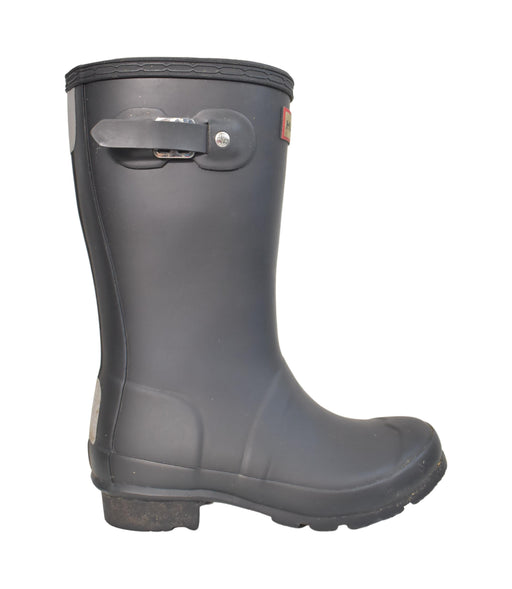 A Black Rain Boots from Hunter in size EU31 for neutral. (Front View)