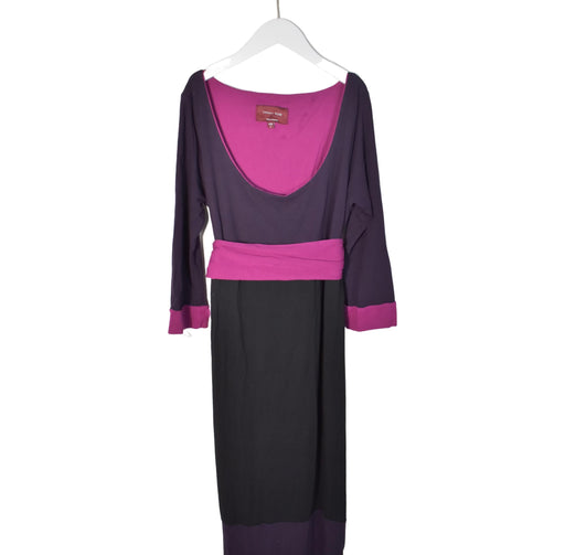 A Purple Long Sleeve Dresses from Tiffany Rose in size L for maternity. (Front View)