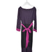 A Purple Long Sleeve Dresses from Tiffany Rose in size L for maternity. (Back View)