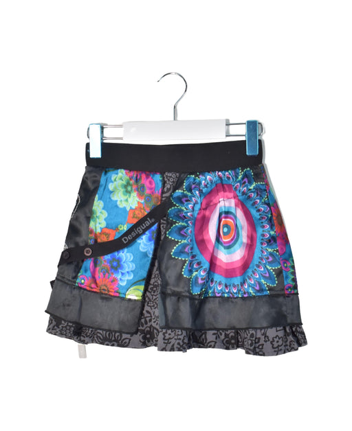 A Black Short Skirts from Desigual in size 4T for girl. (Front View)