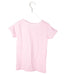 A Pink Short Sleeve T Shirts from Chicco in size 7Y for girl. (Back View)