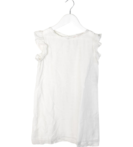A White Sleeveless Tops from Zef in size 8Y for girl. (Front View)