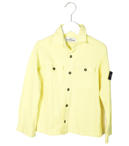 A Yellow Shirts from Stone Island in size 5T for neutral. (Front View)
