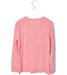 A Pink Long Sleeve Tops from Crewcuts in size 6T for girl. (Back View)