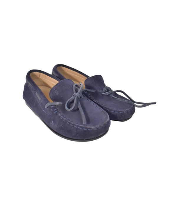 A Navy Loafers & Moccasins from Tod’s in size 4T for boy. (Back View)