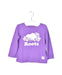 A Purple Long Sleeve Tops from Roots in size 12-18M for neutral. (Front View)
