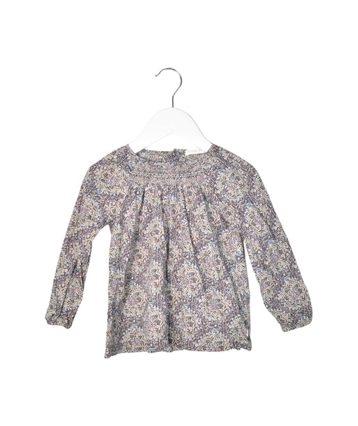 A Multicolour Long Sleeve Tops from Les Enfantines in size 18-24M for girl. (Front View)