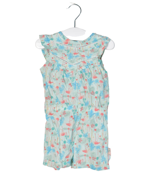 A Green Sleeveless Rompers from Sergent Major in size 3-6M for girl. (Front View)