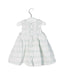 A Green Sleeveless Dresses from Sergent Major in size 3-6M for girl. (Back View)