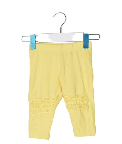 A Yellow Leggings from Lindex in size 3-6M for girl. (Front View)