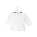 A White Long Sleeve Polos from Jacadi in size 3-6M for boy. (Back View)
