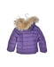 A Purple Puffer/Quilted Jackets from Eddie Pen in size 6-12M for neutral. (Back View)