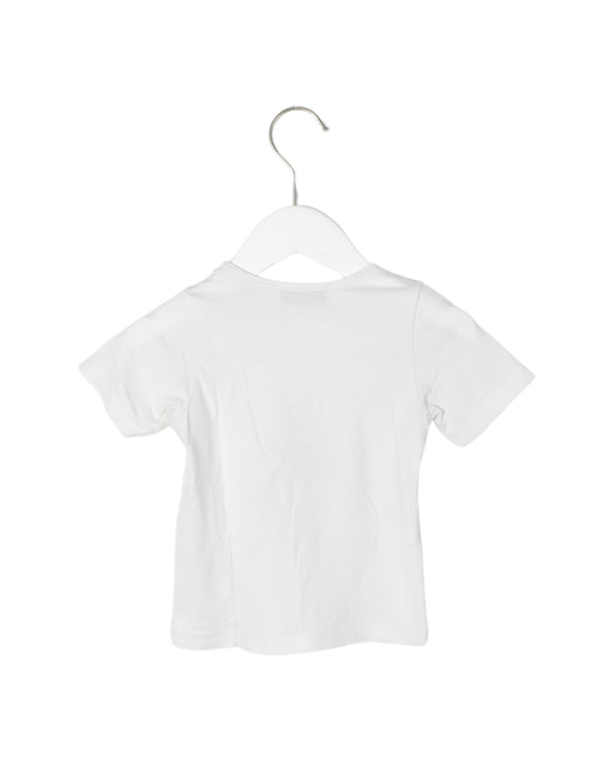A White Short Sleeve T Shirts from Christian Dior in size 2T for girl. (Back View)