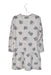 A Grey Long Sleeve Dresses from Kenzo in size 3T for girl. (Back View)
