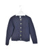 A Navy Cardigans from Petit Bateau in size 8Y for neutral. (Front View)