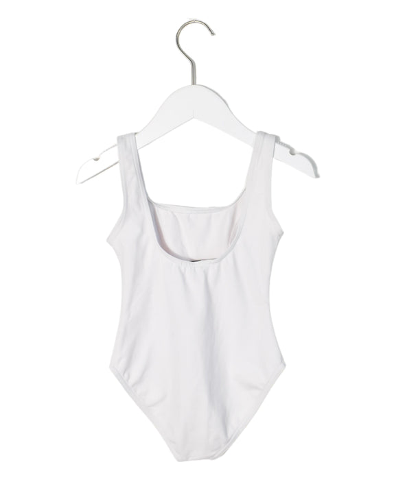 A White Leotards from Repetto in size 6T for girl. (Back View)