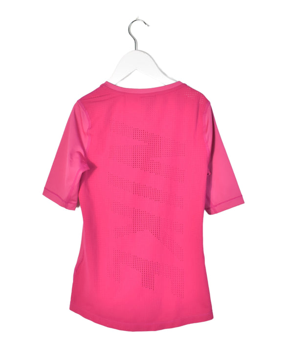 A Pink Short Sleeve T Shirts from Nike in size 10Y for girl. (Back View)