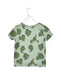 A Green Short Sleeve T Shirts from Seed in size 5T for boy. (Back View)