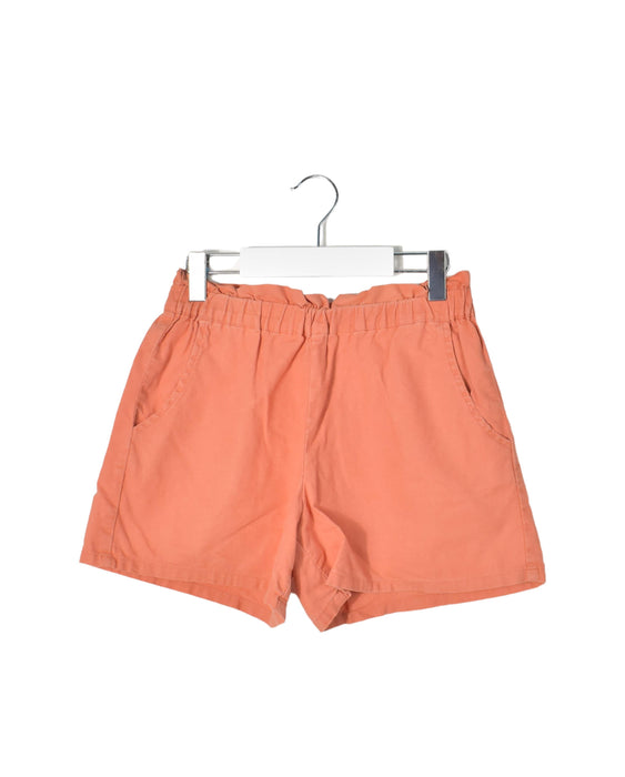 A Orange Shorts from Seed in size 10Y for girl. (Front View)