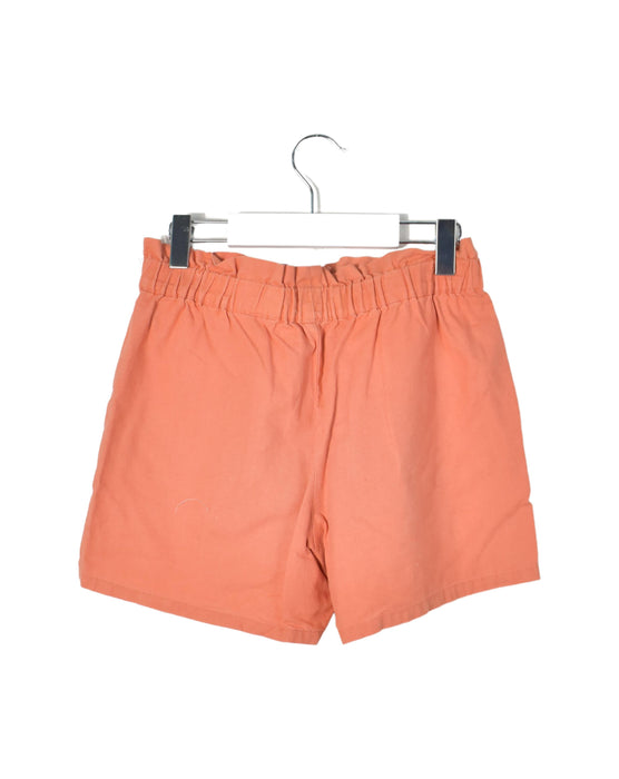 A Orange Shorts from Seed in size 10Y for girl. (Back View)