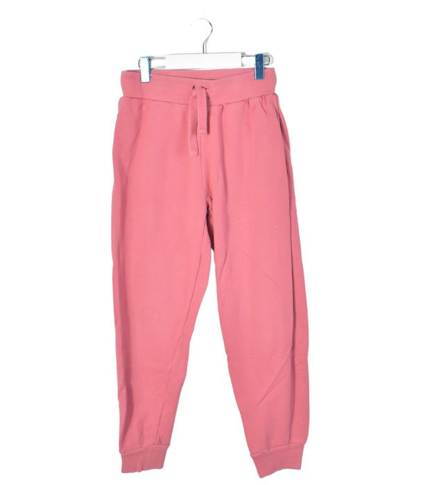 A Pink Sweatpants from Seed in size 10Y for girl. (Front View)