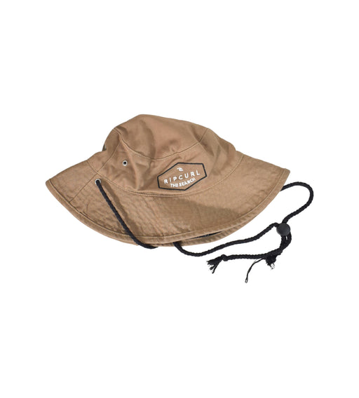 A Brown Sun Hats from Rip Curl in size O/S for neutral. (Front View)