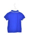 A Blue Short Sleeve Polos from Petit Bateau in size 6T for boy. (Back View)
