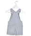 A Blue Overall Shorts from 3Pommes in size 3-6M for neutral. (Back View)