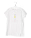 A White Short Sleeve T Shirts from Jacadi in size 10Y for girl. (Front View)