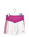 A White Shorts from Adidas in size S for girl. (Front View)
