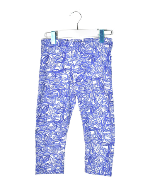 A Blue Leggings from Cat & Jack in size 7Y for girl. (Front View)