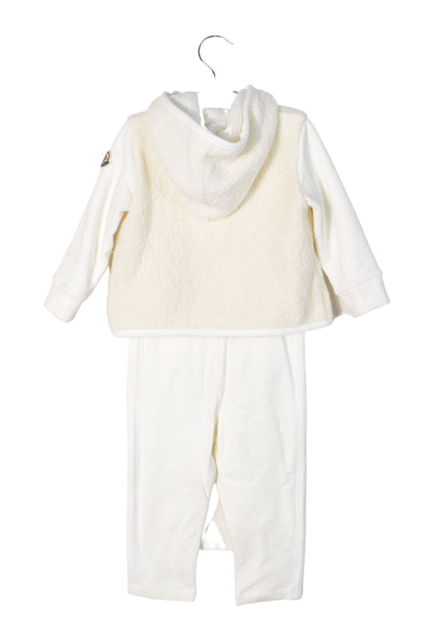 A White Pants Sets from Moncler in size 12-18M for neutral. (Back View)